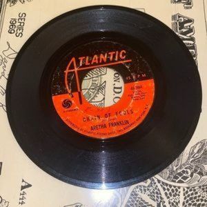 Atlantic Record 45 Aretha Franklin Chain of Fools and Prove it